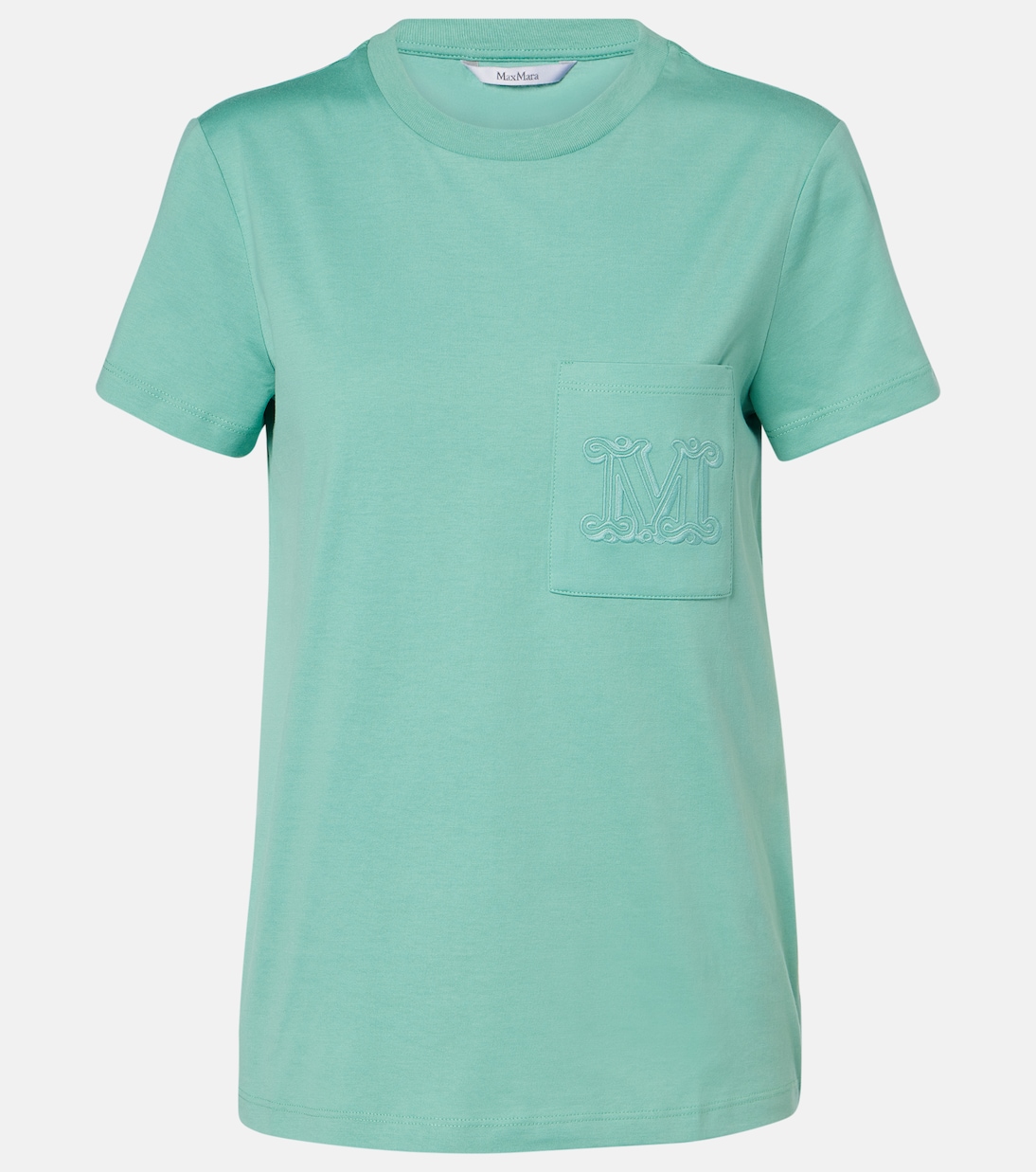 Papaia embroidered cotton jersey T-shirt | Max Mara