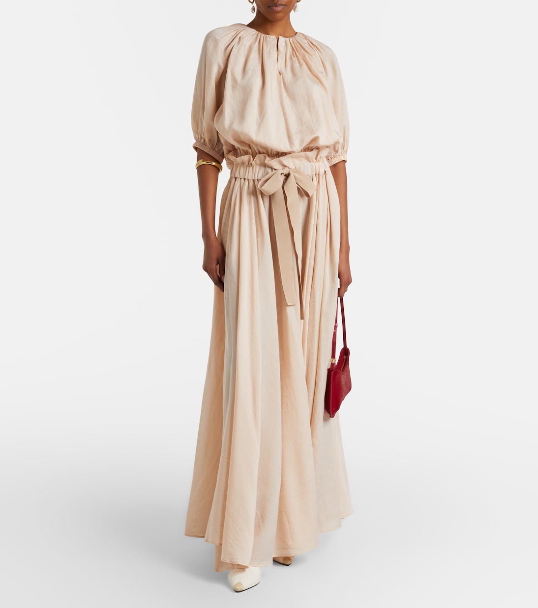 Striped maxi skirt | Patou