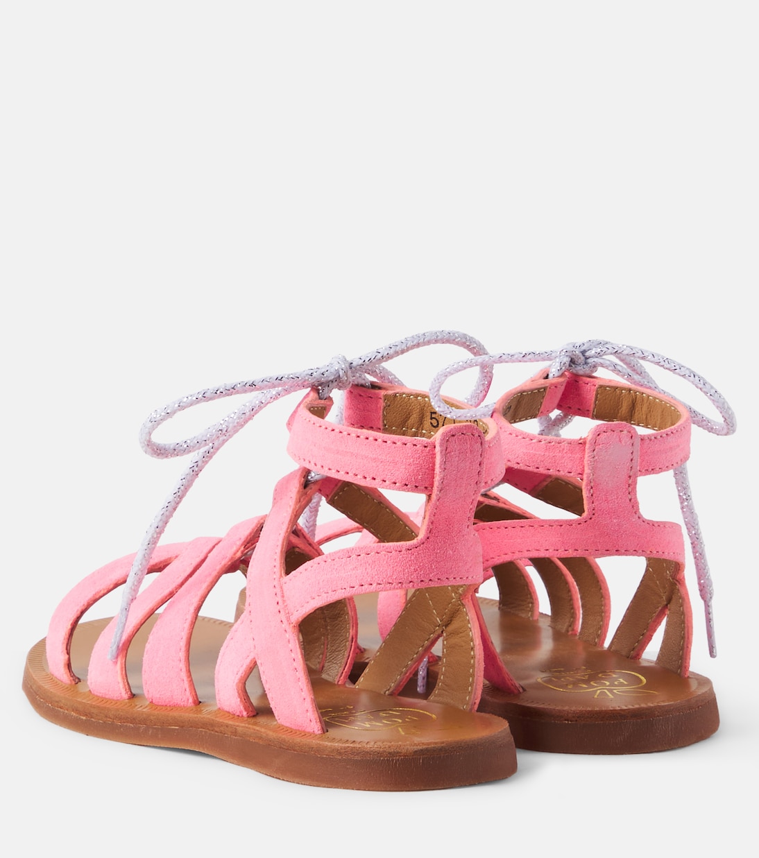 Sandalias Plagette Guily de piel | Pom d'Api