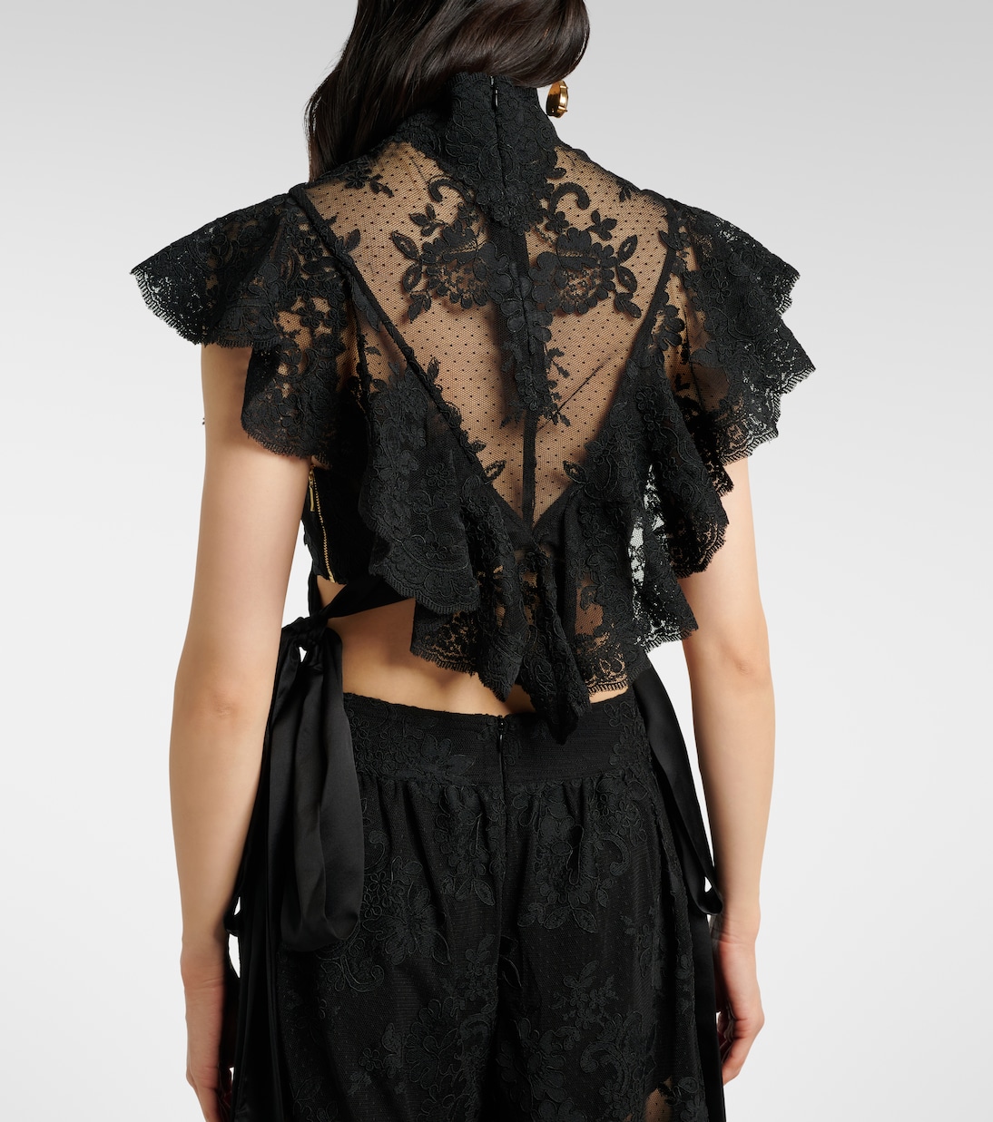 Cropped-Top Luna aus Spitze | Zimmermann