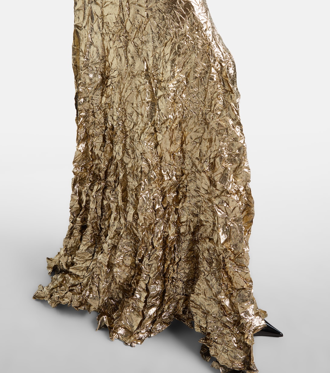 Robe aus einem Seidengemisch mit Spitze | Roberto Cavalli