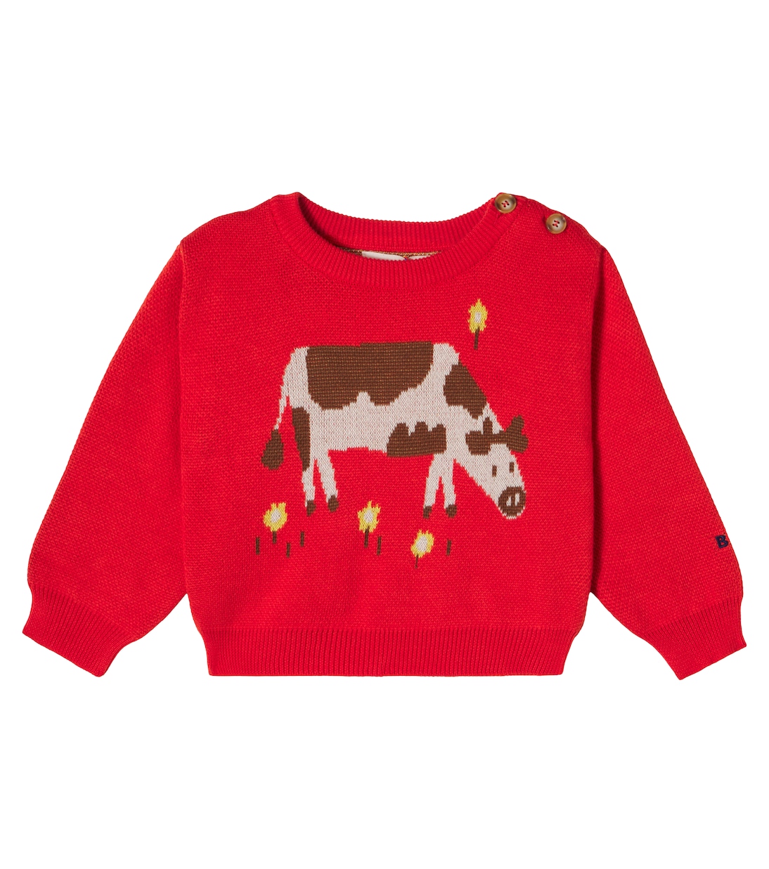 Baby Pullover Farm Adventure aus Baumwolle | Bobo Choses
