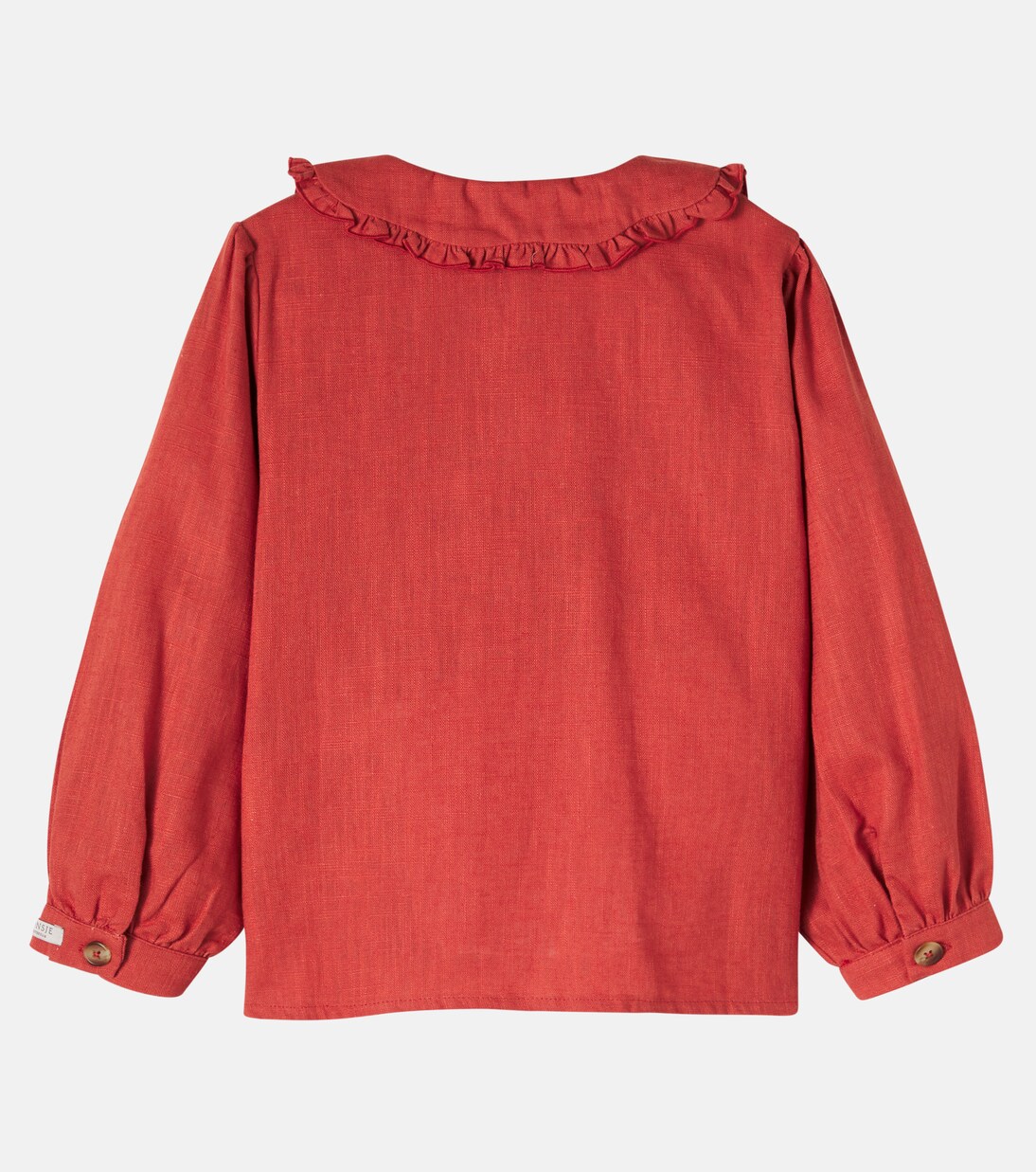 Luikje linen and cotton blouse | Donsje