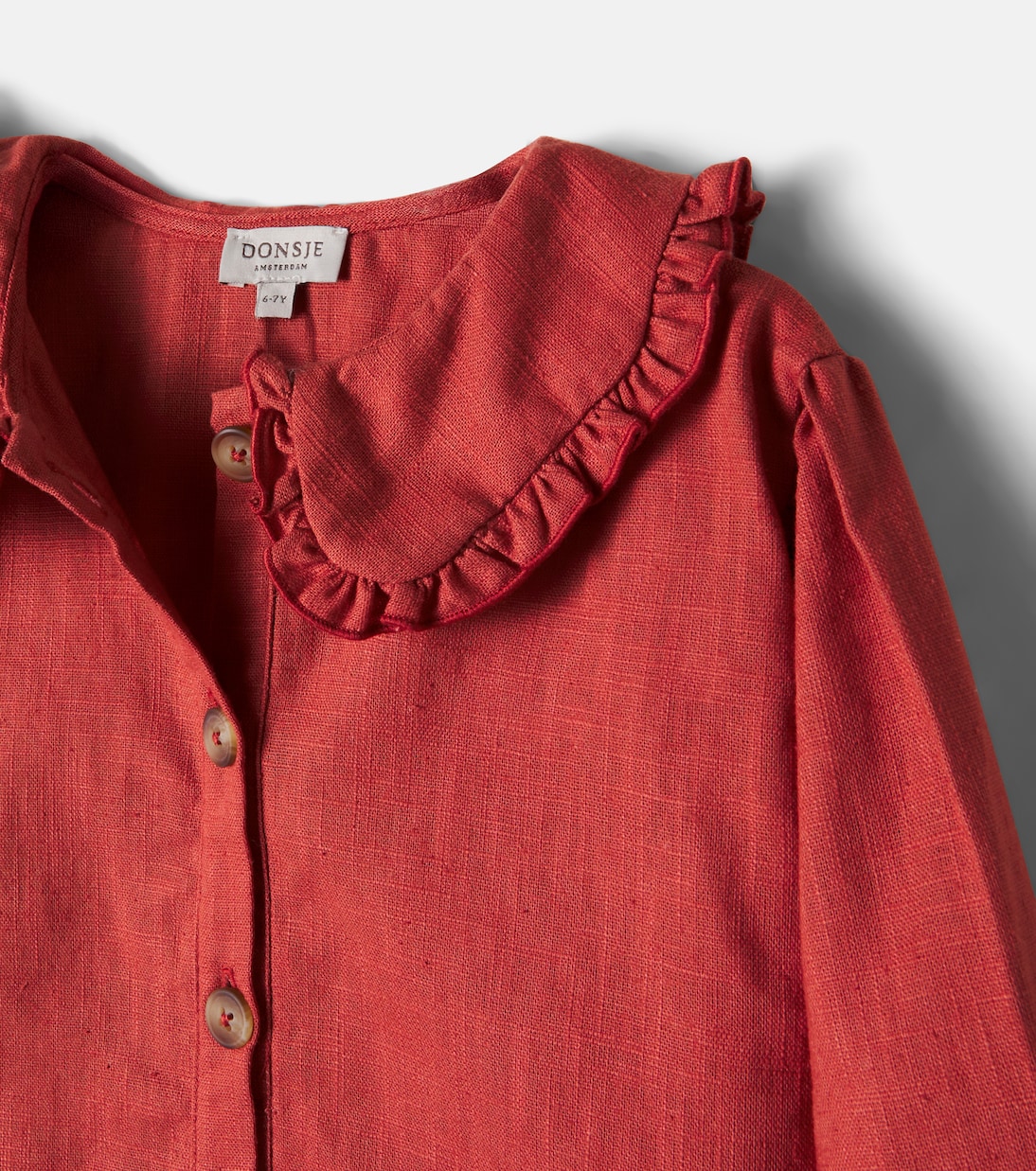 Luikje linen and cotton blouse | Donsje