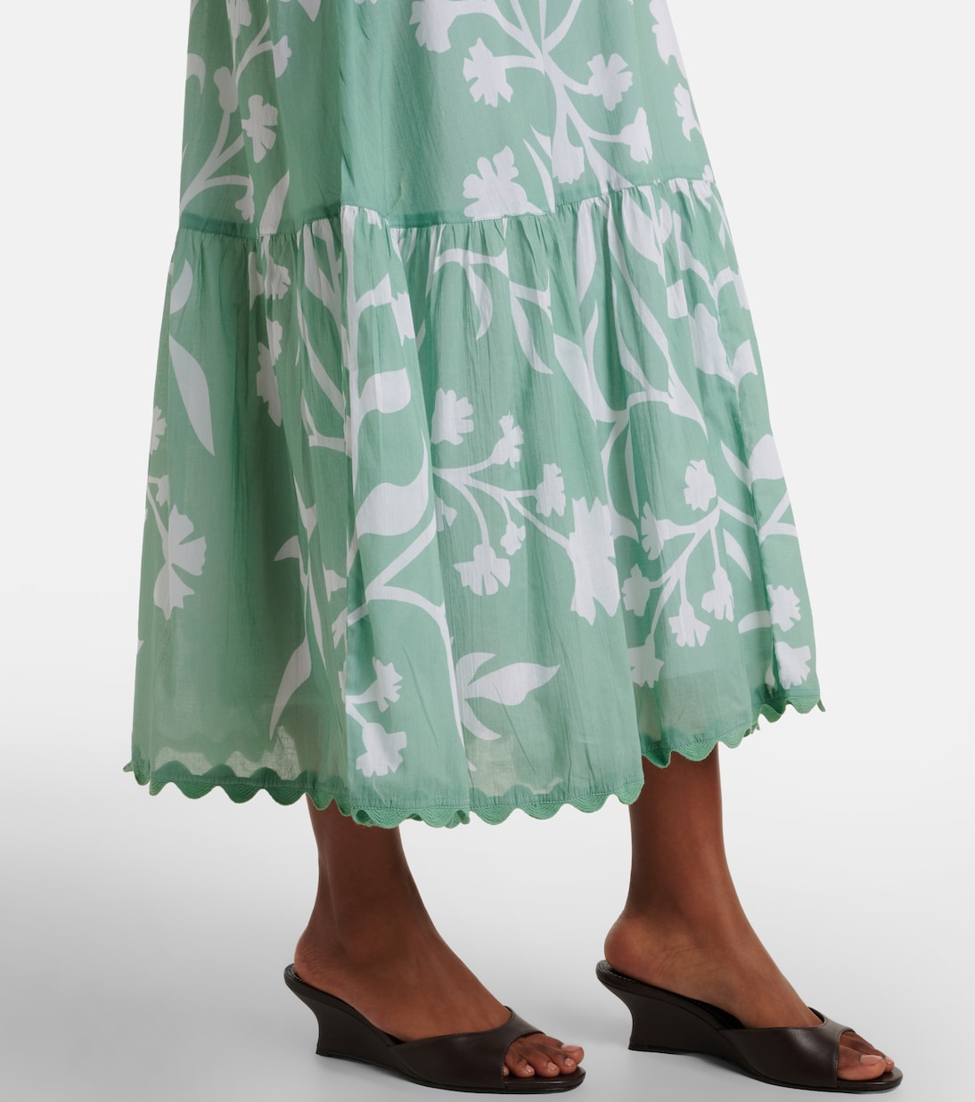 Midikleid aus Baumwolle | Juliet Dunn