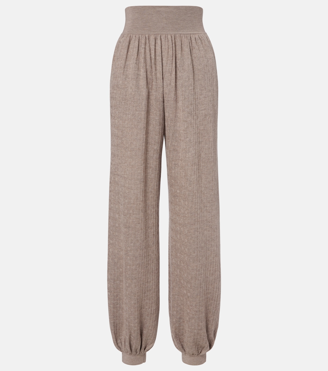 Pantaloni tapered in cashmere e seta | Loro Piana