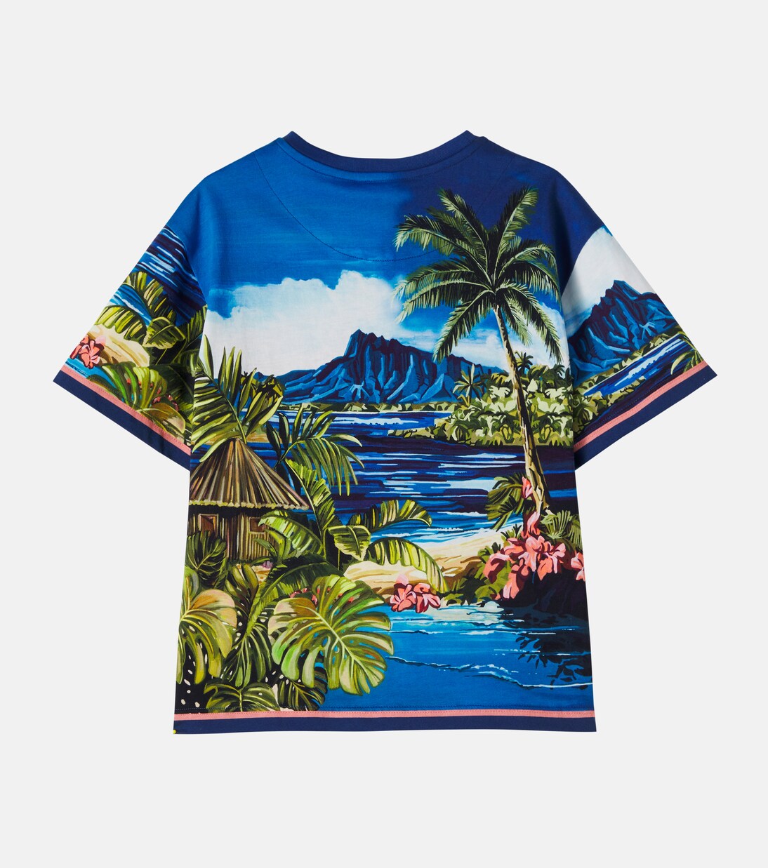 Printed cotton jersey T-shirt | Dolce&Gabbana Kids