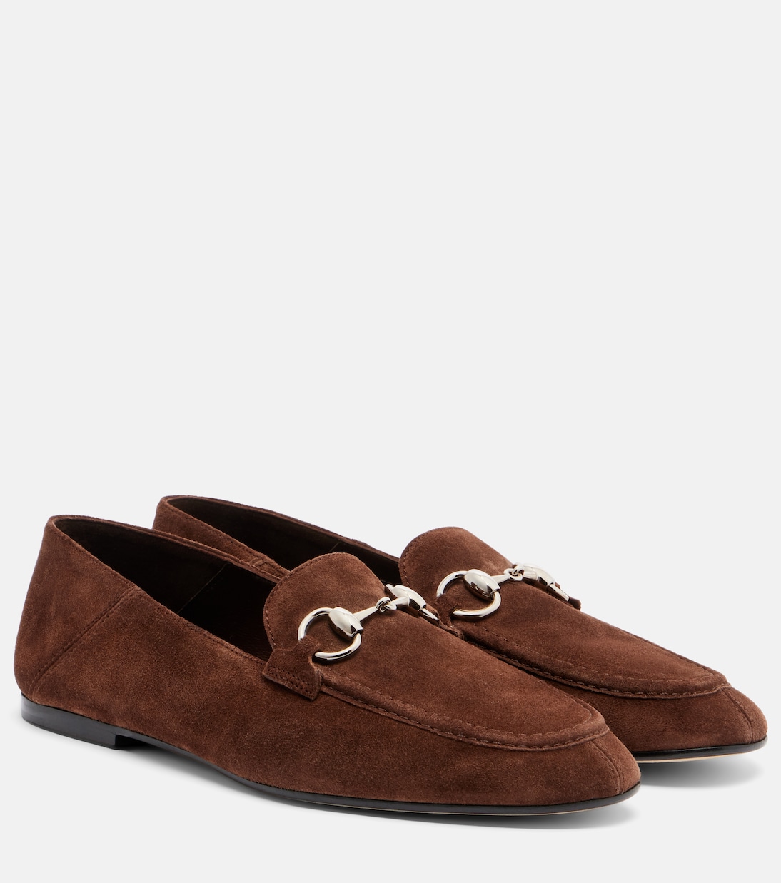 Jordaan Horsebit suede loafers | Gucci