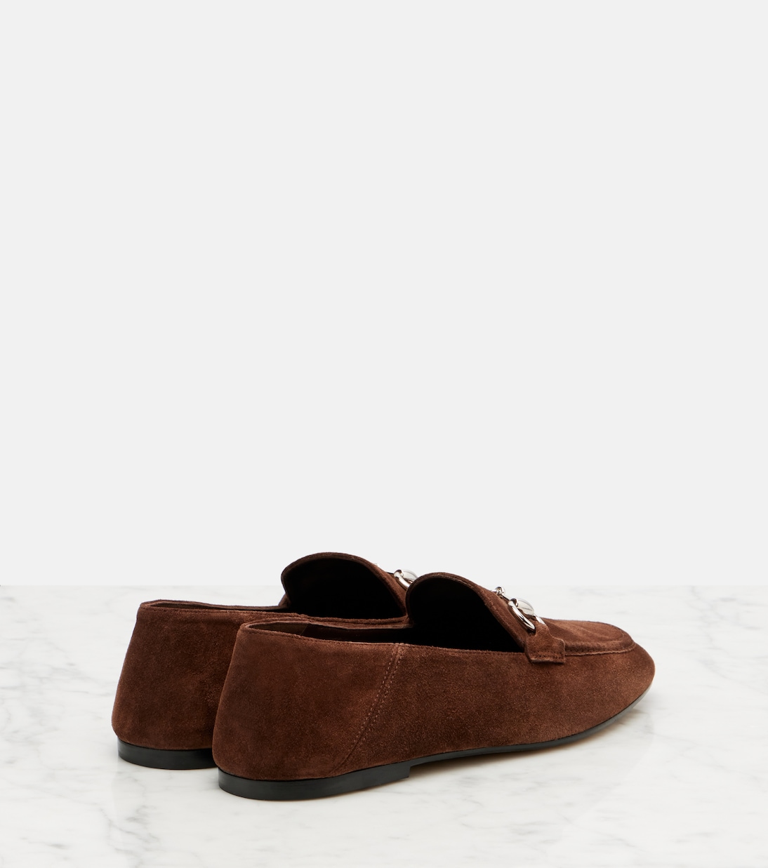 Jordaan Horsebit suede loafers | Gucci