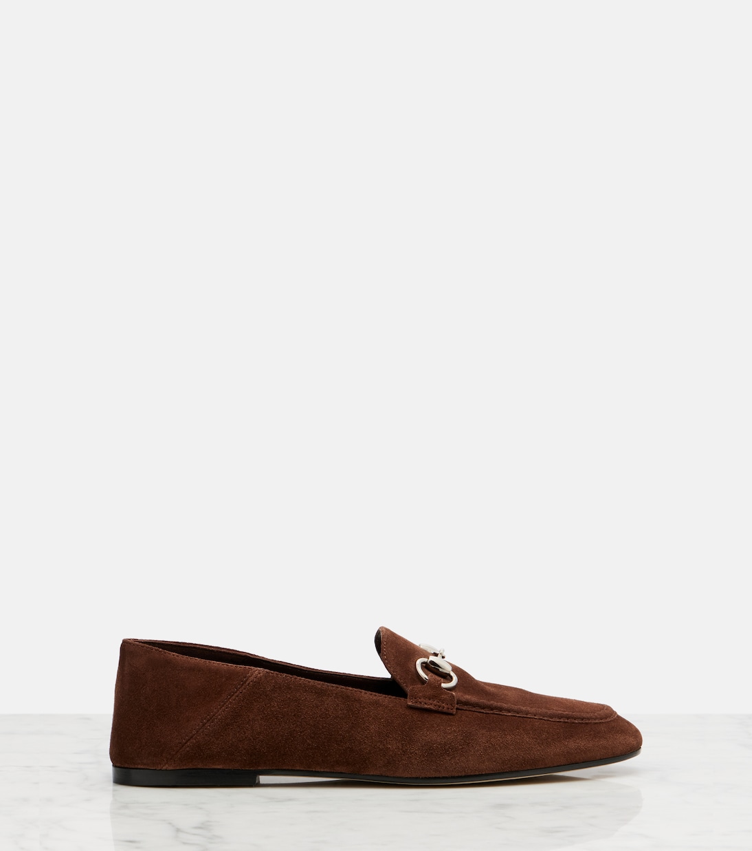 Jordaan Horsebit suede loafers | Gucci