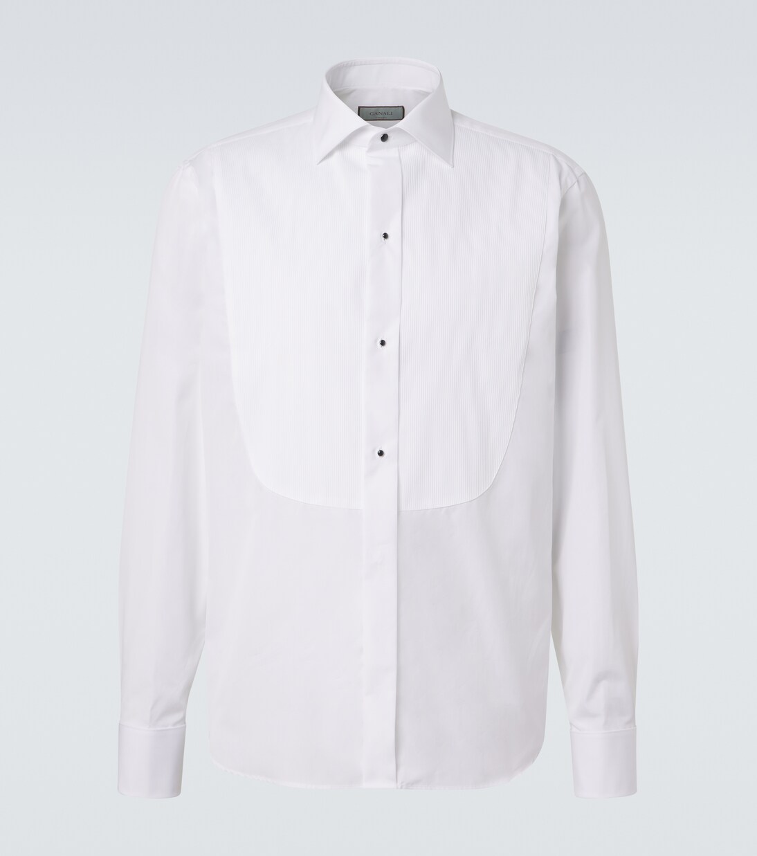 Cotton tuxedo shirt | Canali