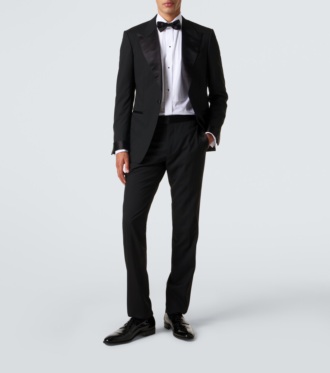 Cotton tuxedo shirt | Canali