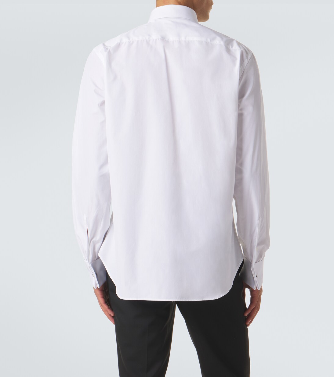 Cotton tuxedo shirt | Canali