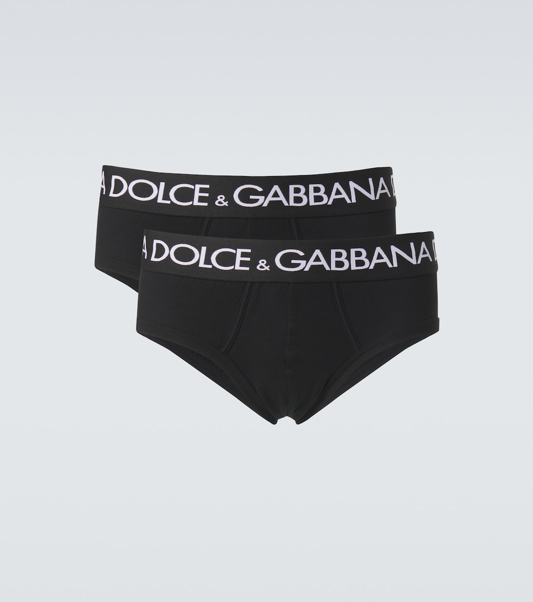 Set of 2 cotton-blend jersey briefs | Dolce&Gabbana