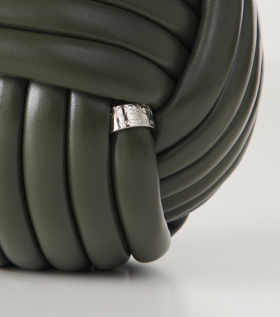 Nodo leather doorstop | Giobagnara