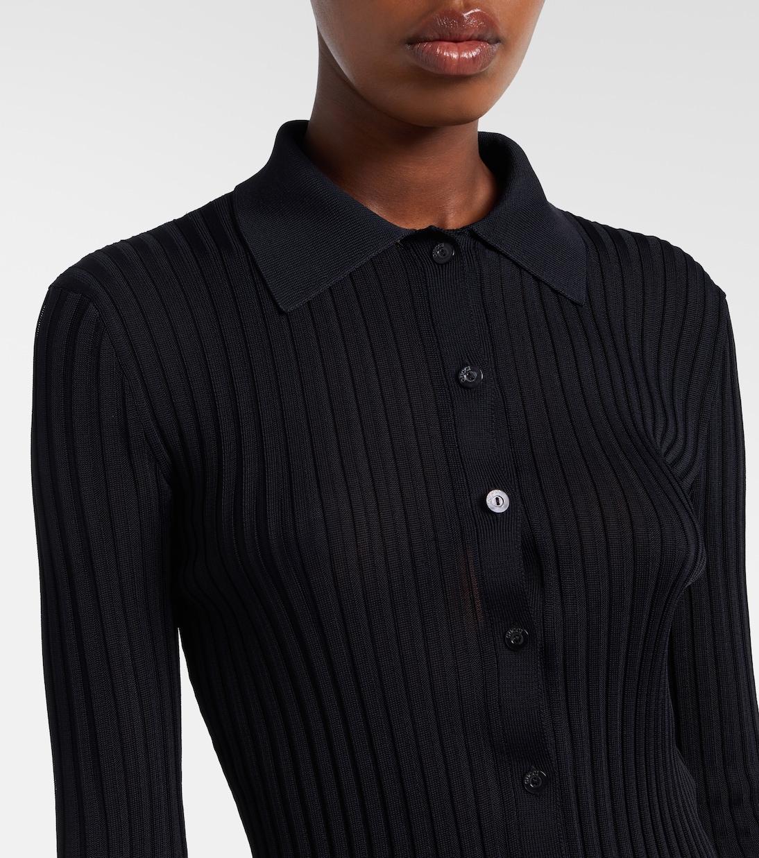 Cardigan aus Rippstrick | Gucci