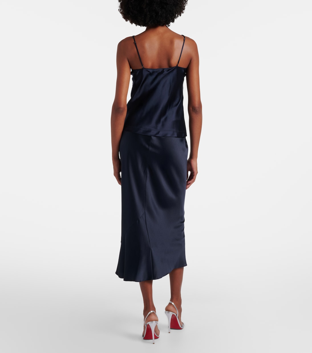 Sense Of Shine silk-blend satin slip skirt | Dorothee Schumacher