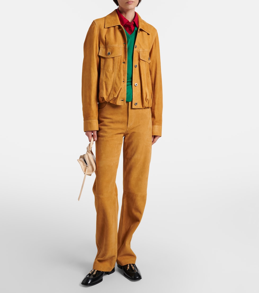 Tote Bag Amazona 180 Lion Fringed Cut Mini | Loewe