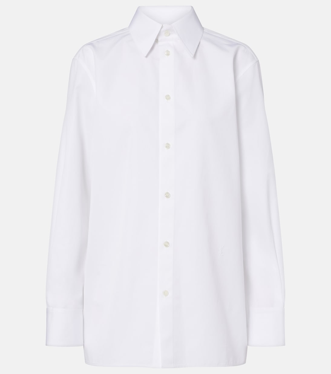 Cotton poplin shirt | Saint Laurent
