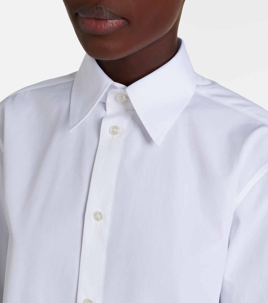 Cotton poplin shirt | Saint Laurent
