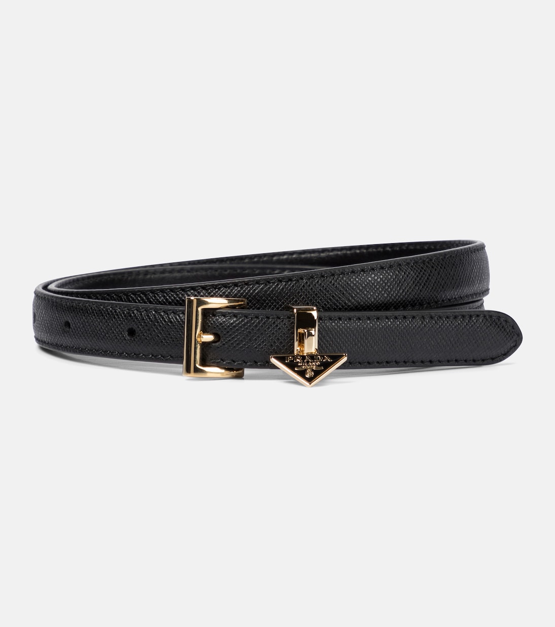 Saffiano leather belt | Prada