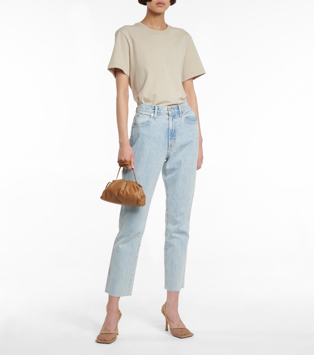 Hero high-rise straight jeans | Slvrlake