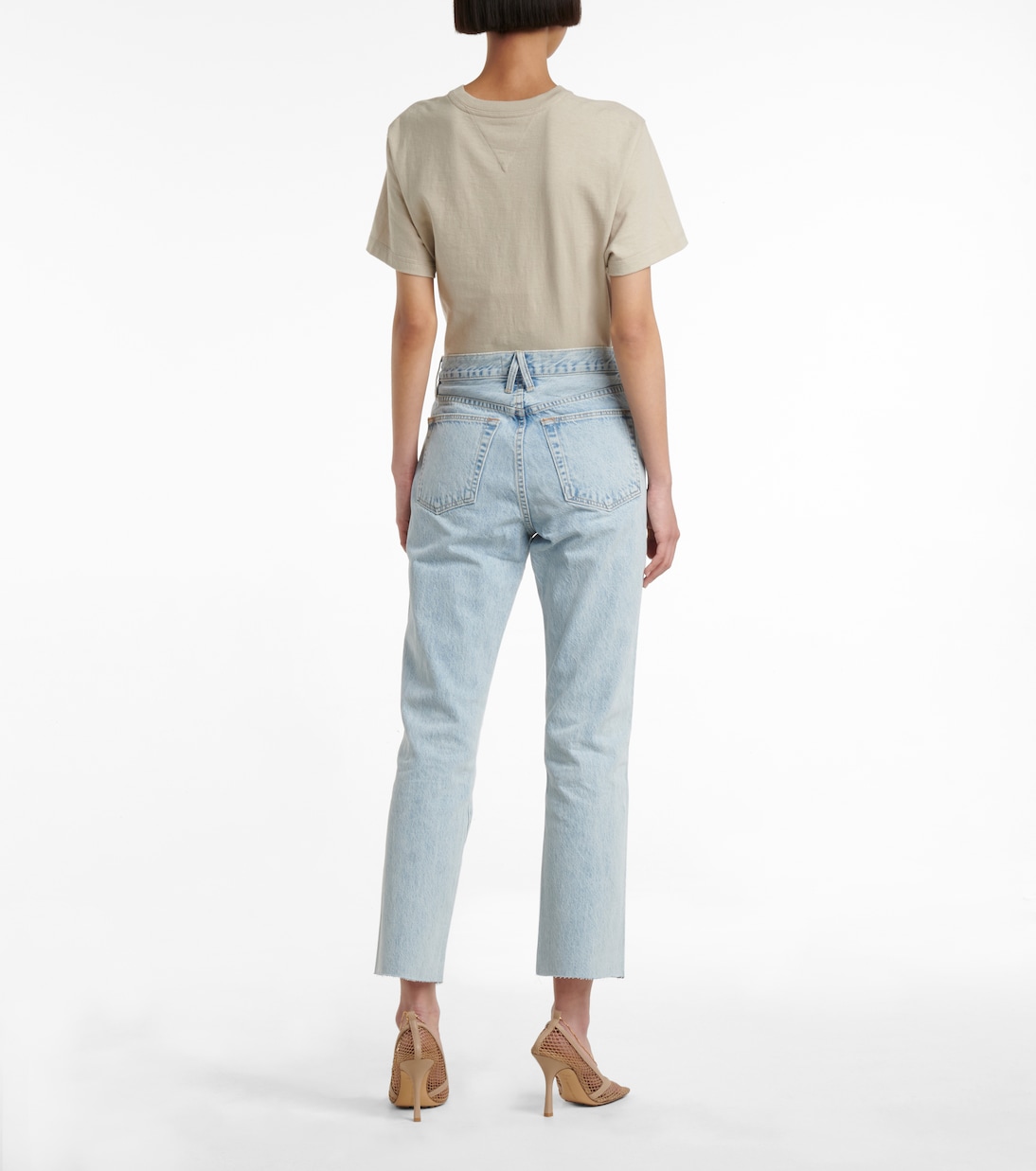 Hero high-rise straight jeans | Slvrlake