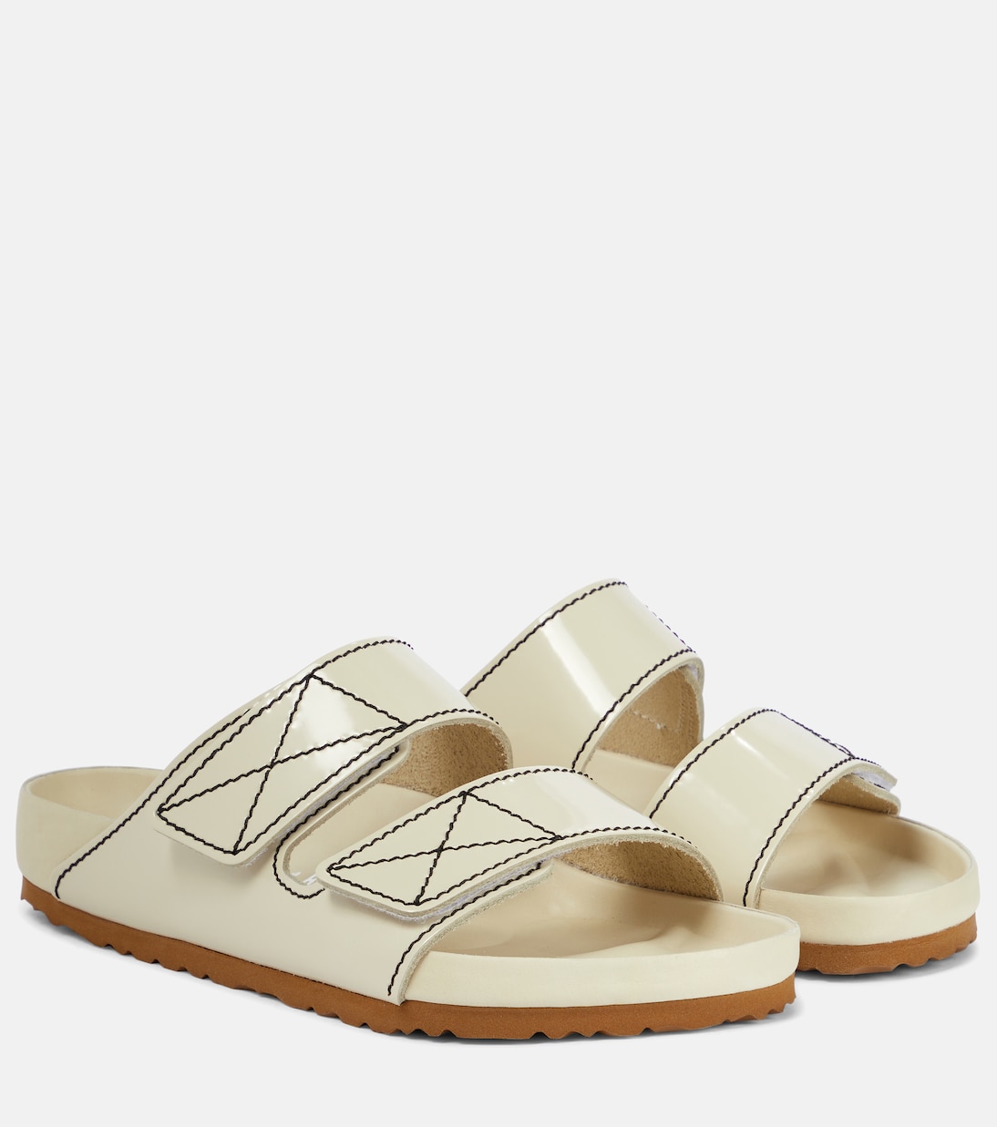 X Birkenstock Pantoletten Milano aus Leder | Proenza Schouler