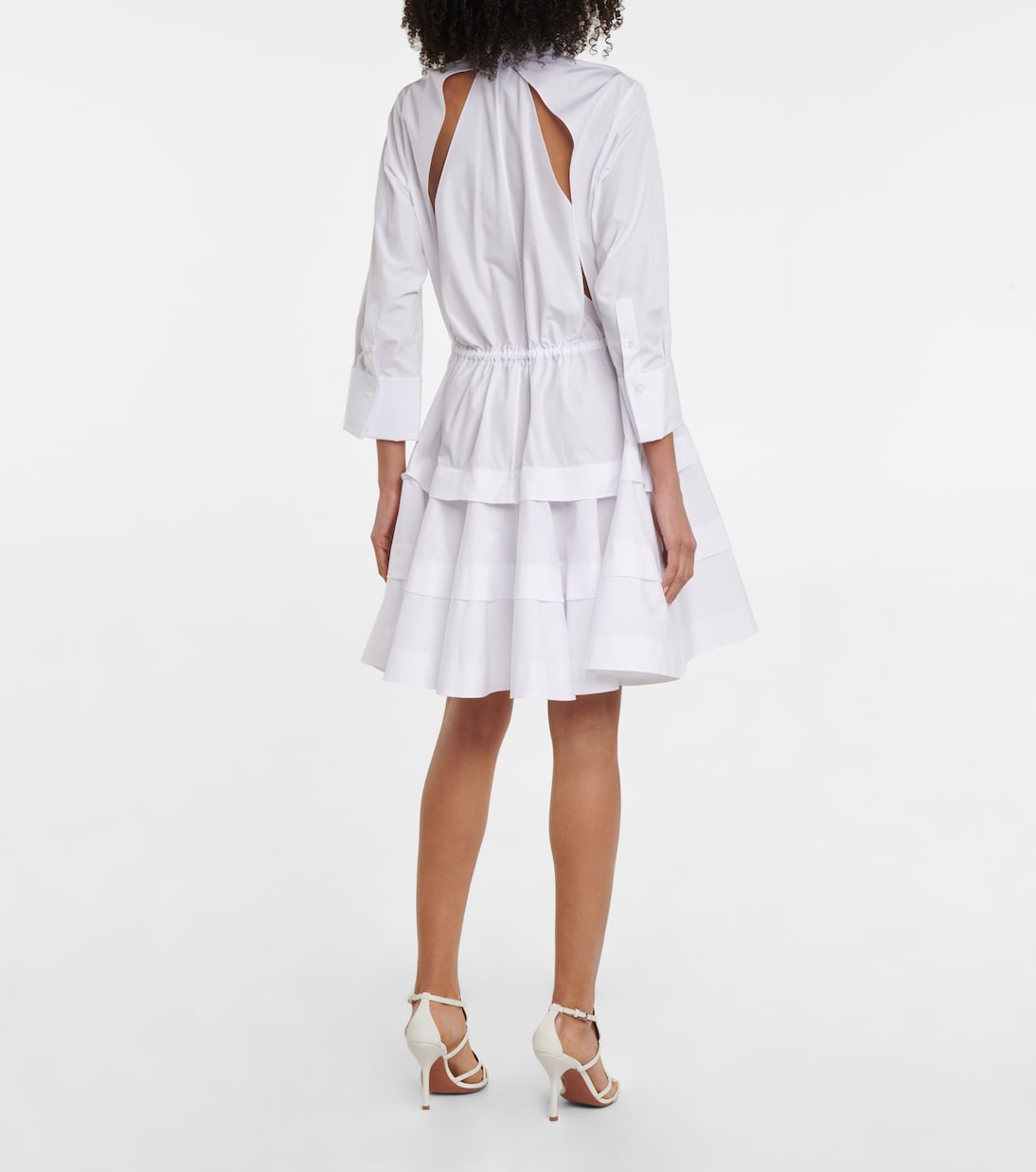 Hemdblusenkleid aus Baumwollpopeline | Alaïa