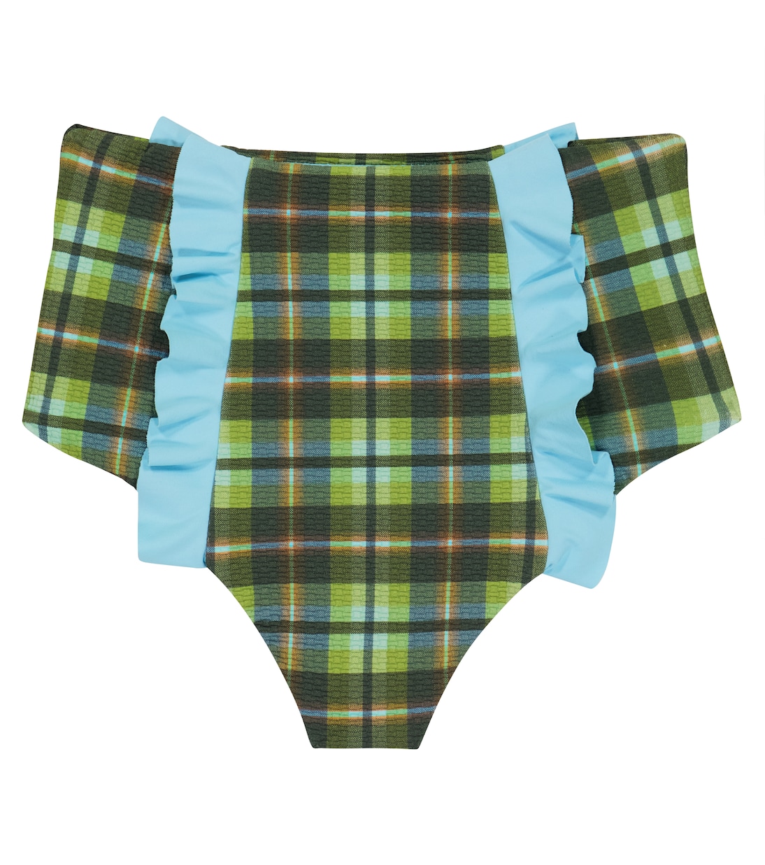 Culotte de bikini Bumby Kayeta à carreaux | Marysia Bumby