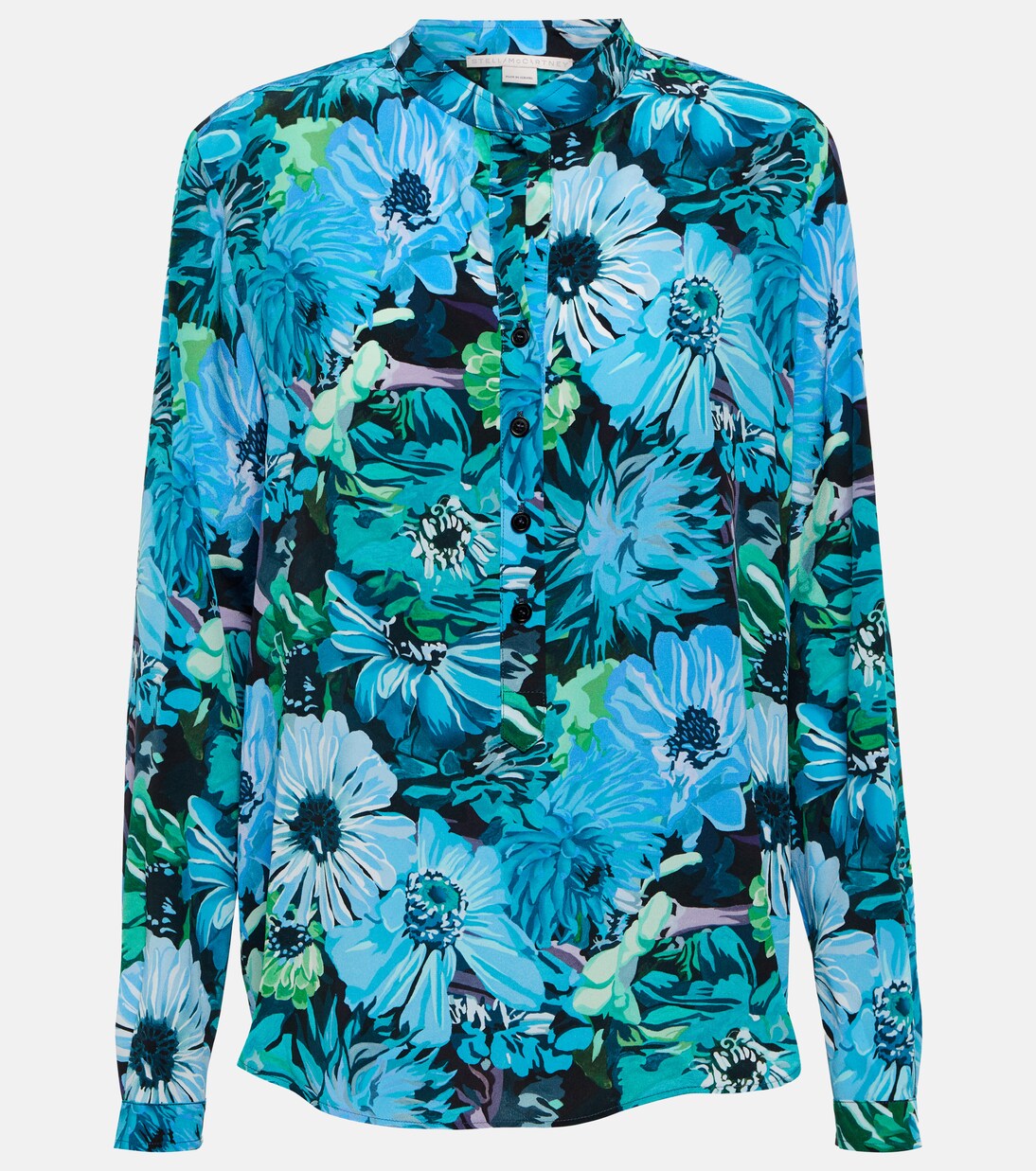 Blouse en crêpe de soie à fleurs | Stella McCartney