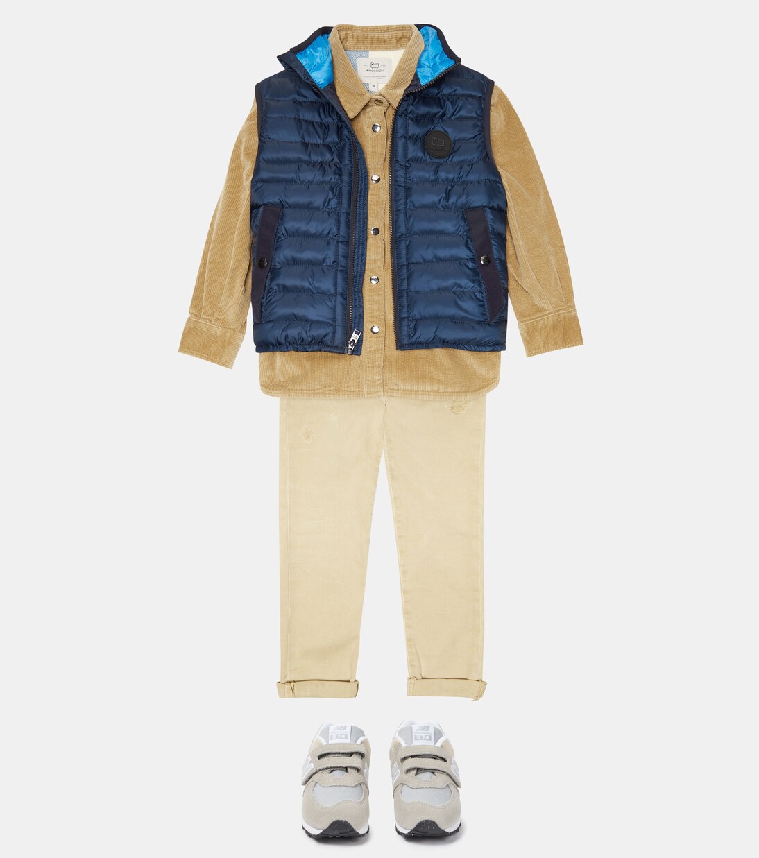 Hemd aus Cord | Woolrich Kids