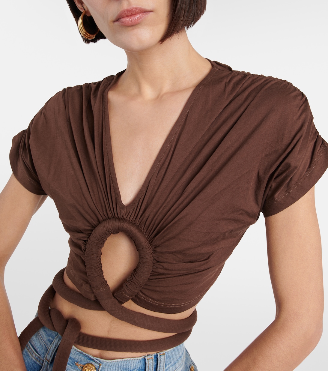 Top aus Jersey | Balmain