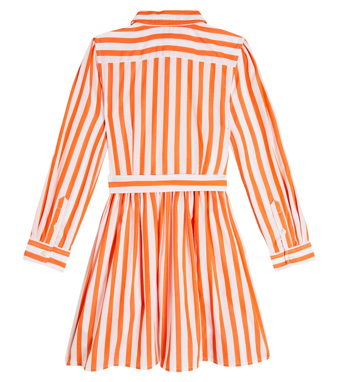 Striped cotton poplin shirt dress | Polo Ralph Lauren Kids