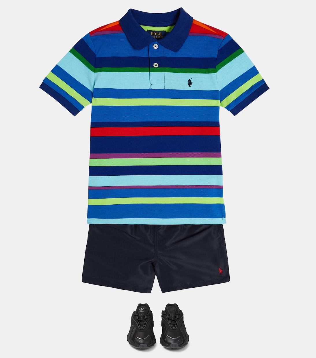 Oztral mesh and leather sneakers | Adidas Originals Kids