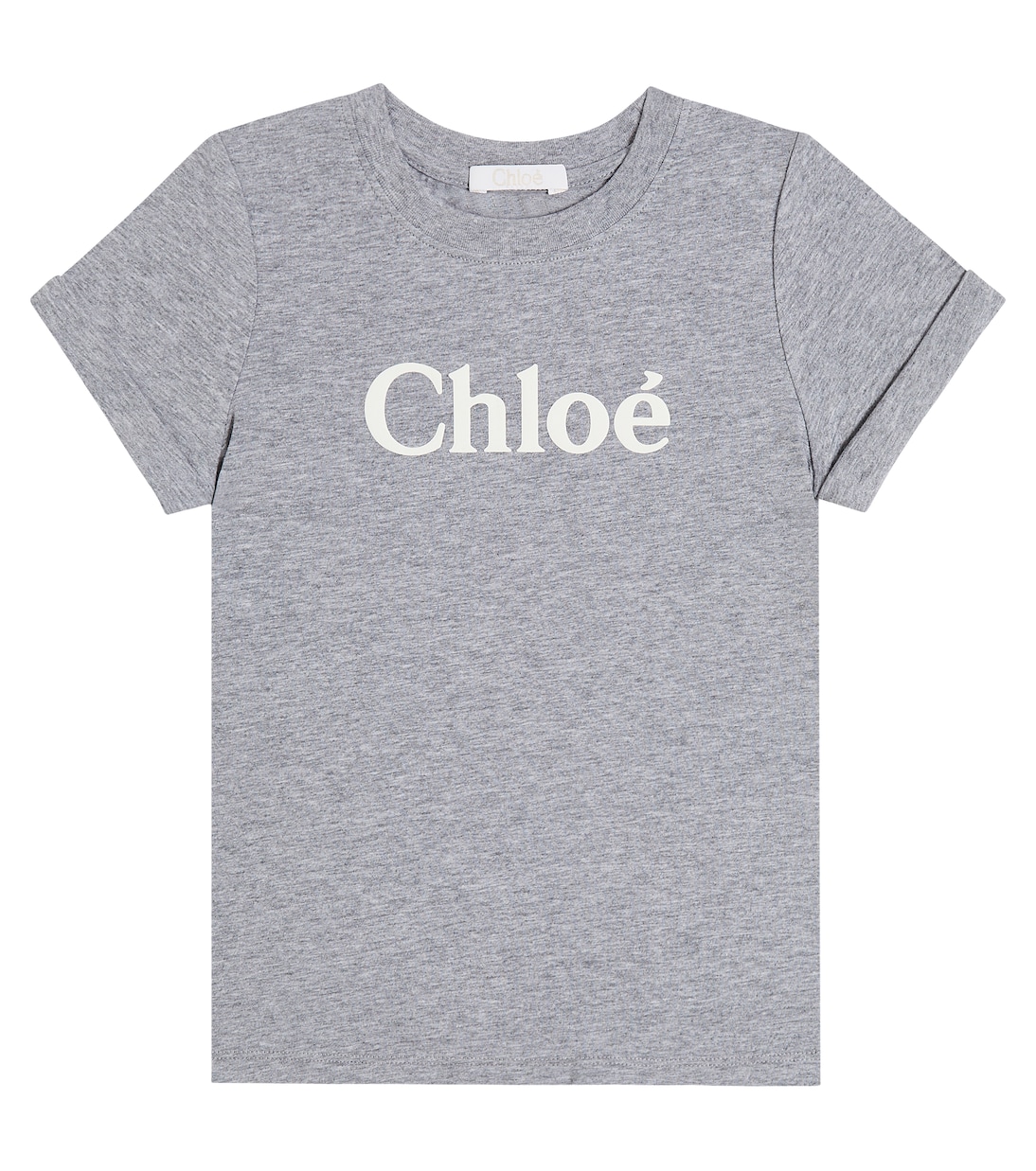 Logo cotton jersey T-shirt | Chloé Kids