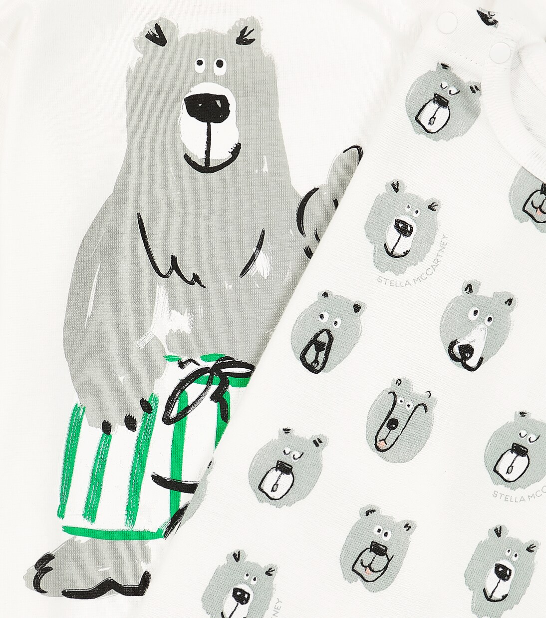 Baby set of 2 cotton onesies | Stella McCartney Kids