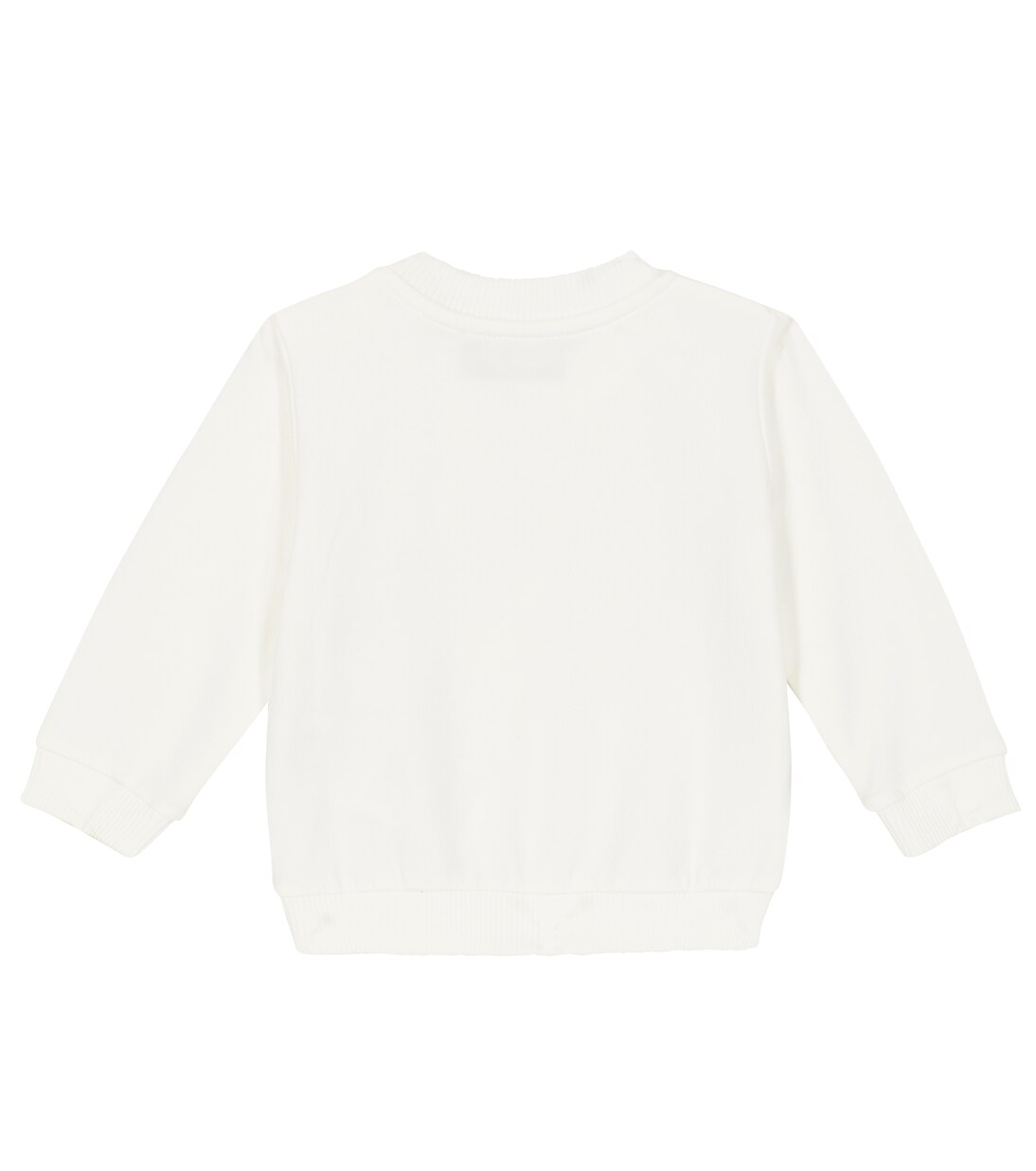 Baby printed cotton-blend sweatshirt | Moschino Kids