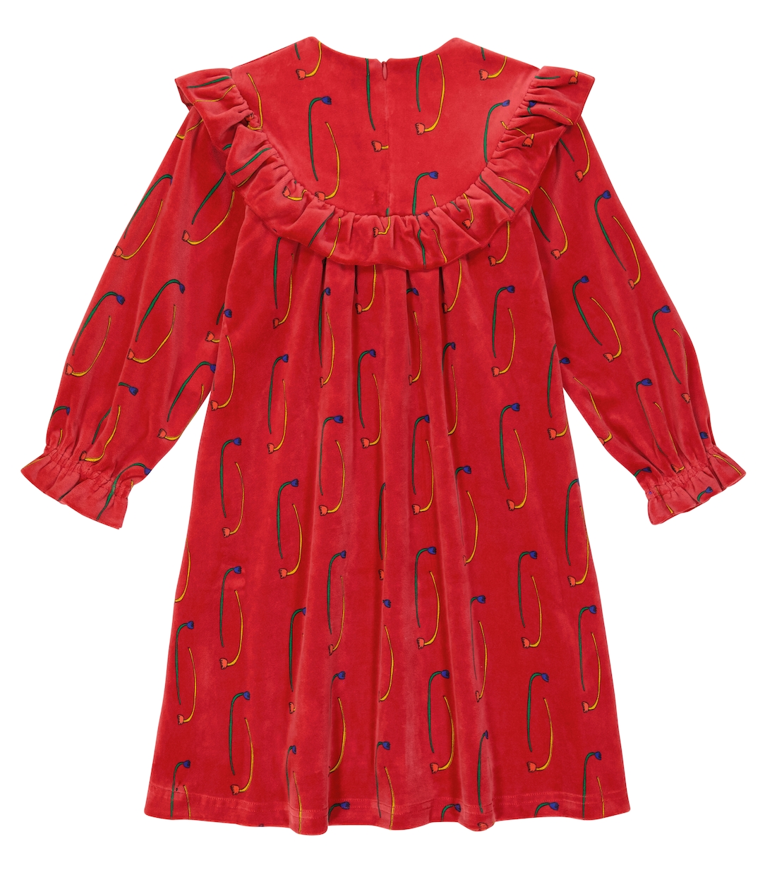 Printed cotton-blend dress | Jellymallow