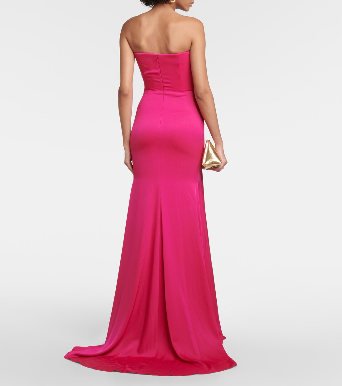 Robe aus Satin | Alex Perry