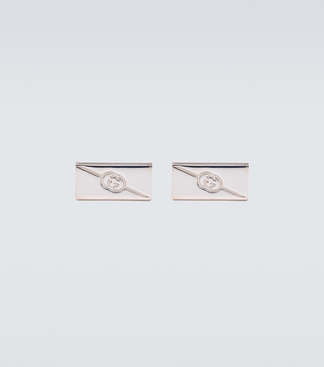 Manschettenknöpfe GG aus Sterlingsilber | Gucci