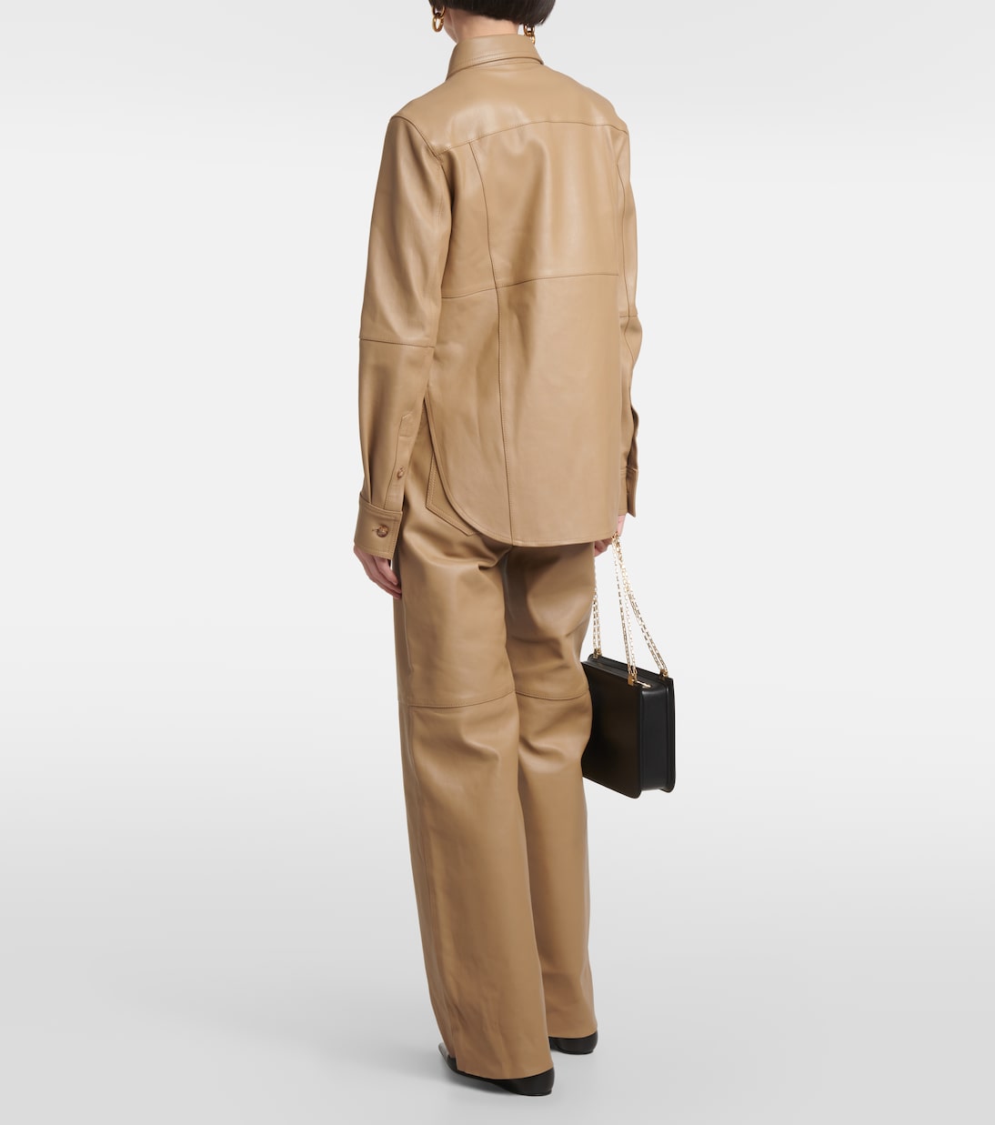 Hemd aus Leder | Toteme