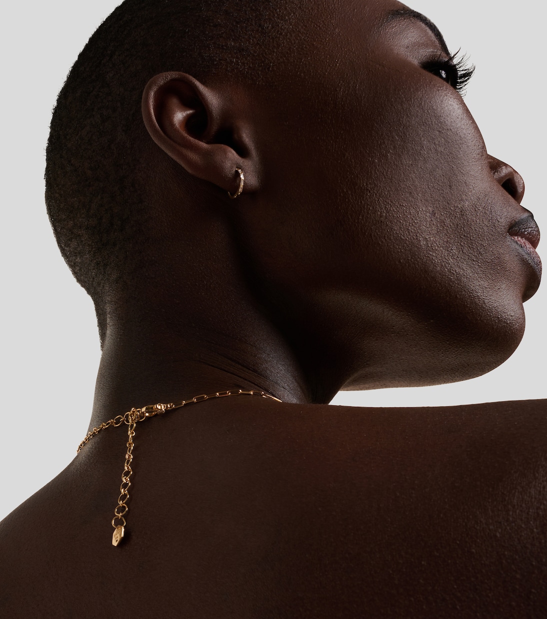 Diamond Illusion 18kt gold choker with diamonds | Shay Jewelry