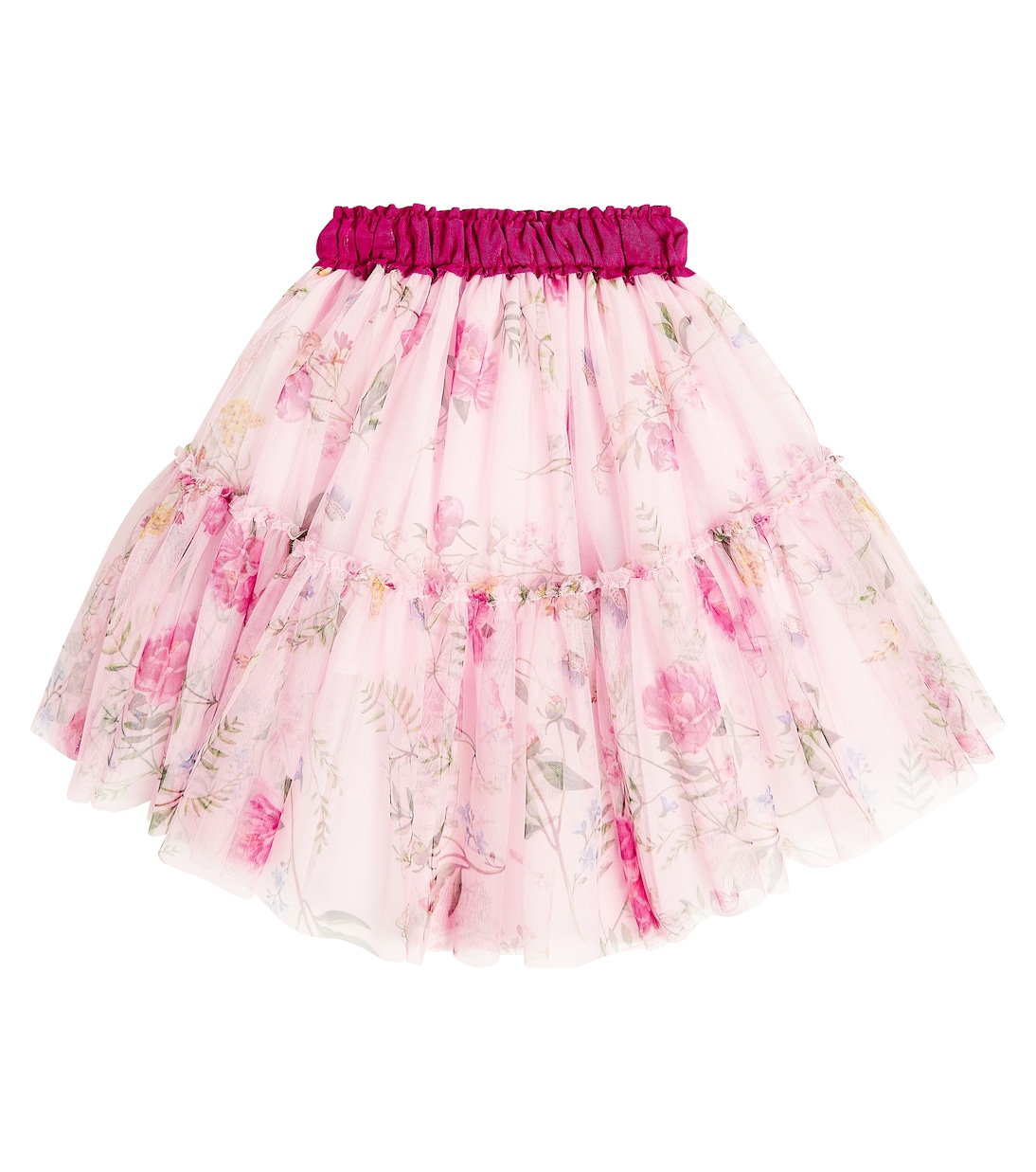 Gonna in tulle con stampa | Monnalisa