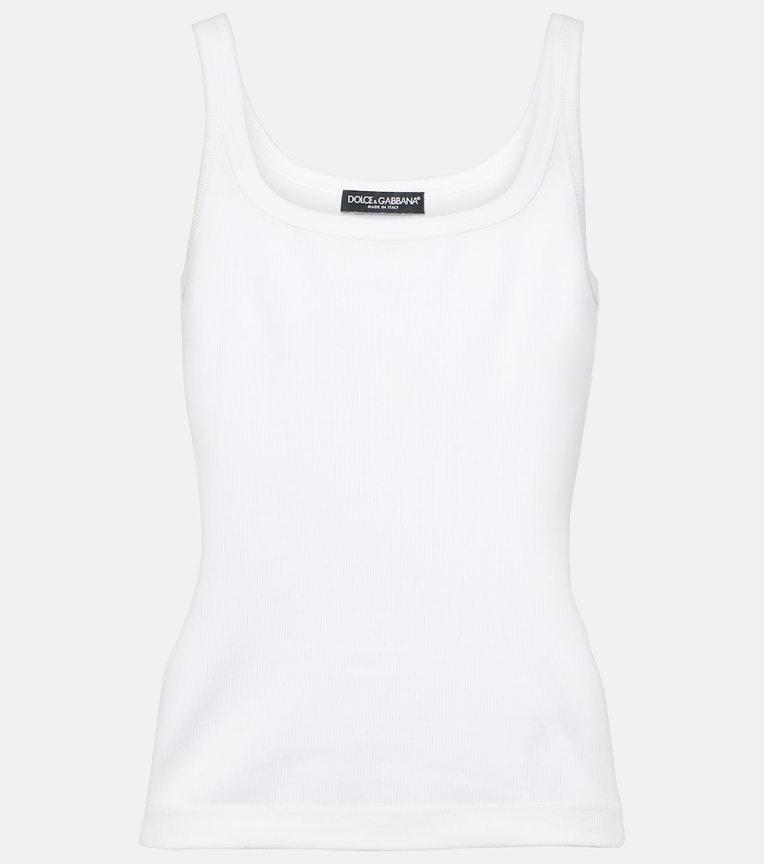 Ribbed-knit cotton tank top | Dolce&Gabbana