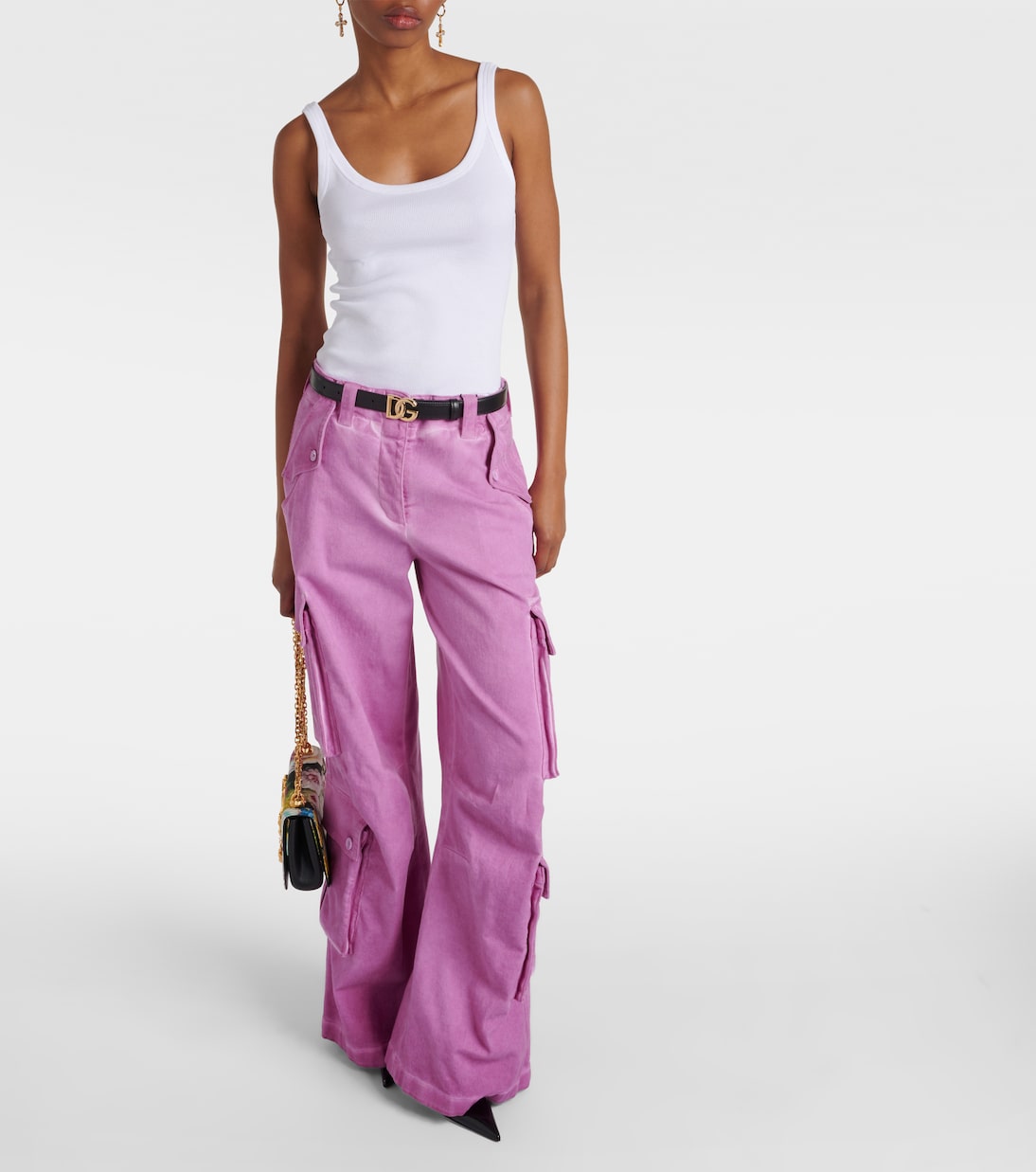 Ribbed-knit cotton tank top | Dolce&Gabbana