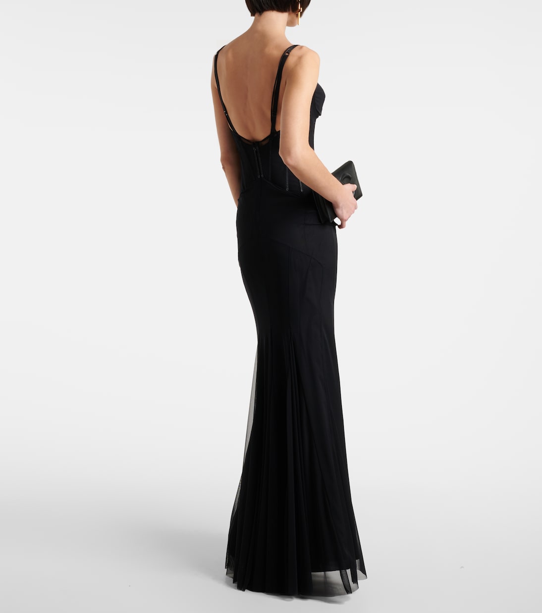 Satin corset dress  | Dolce&Gabbana