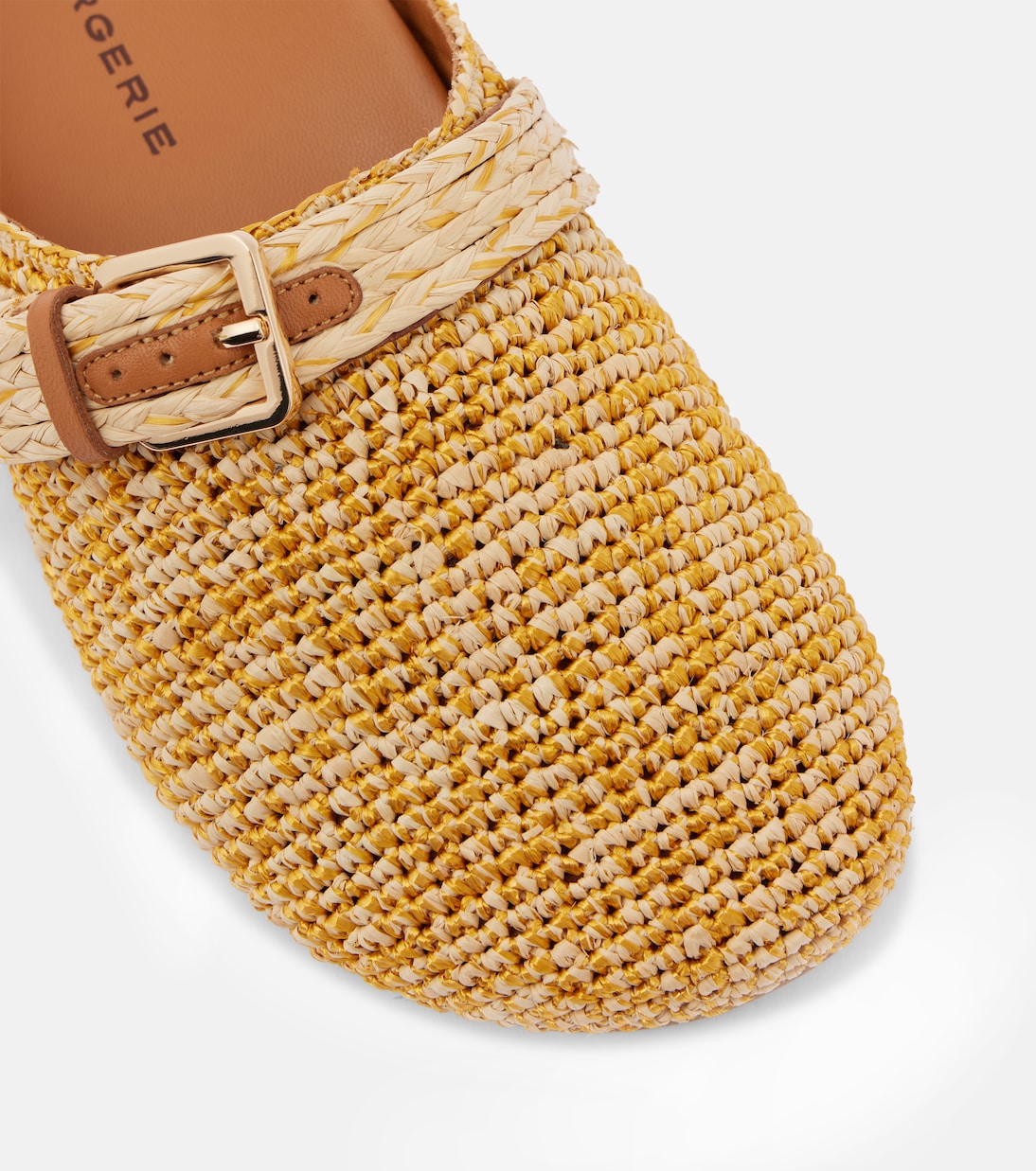 Quinta raffia mules | Clergerie