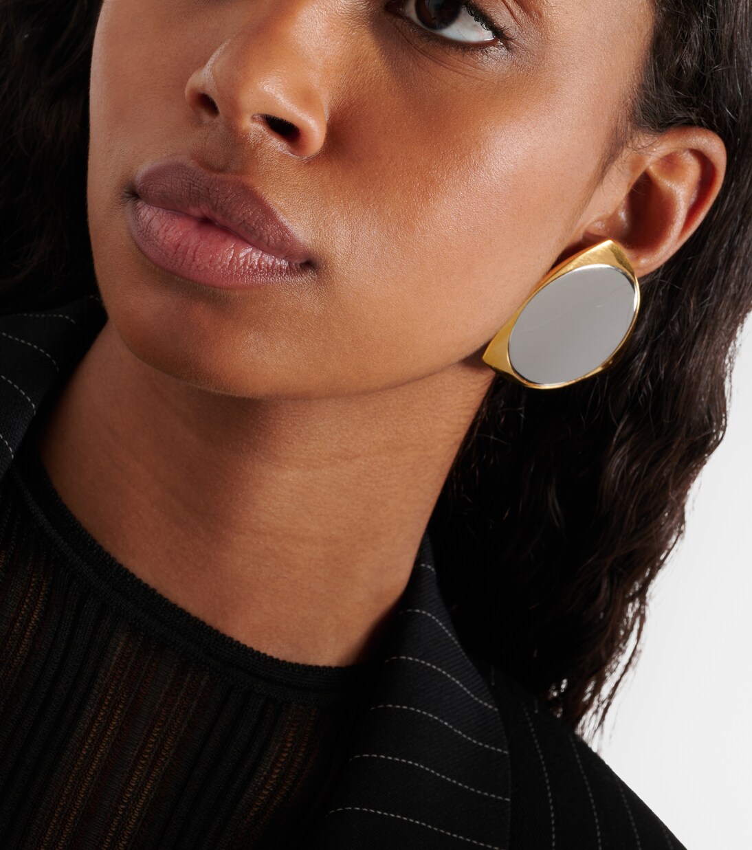 Clip-Ohrringe Shield | Saint Laurent