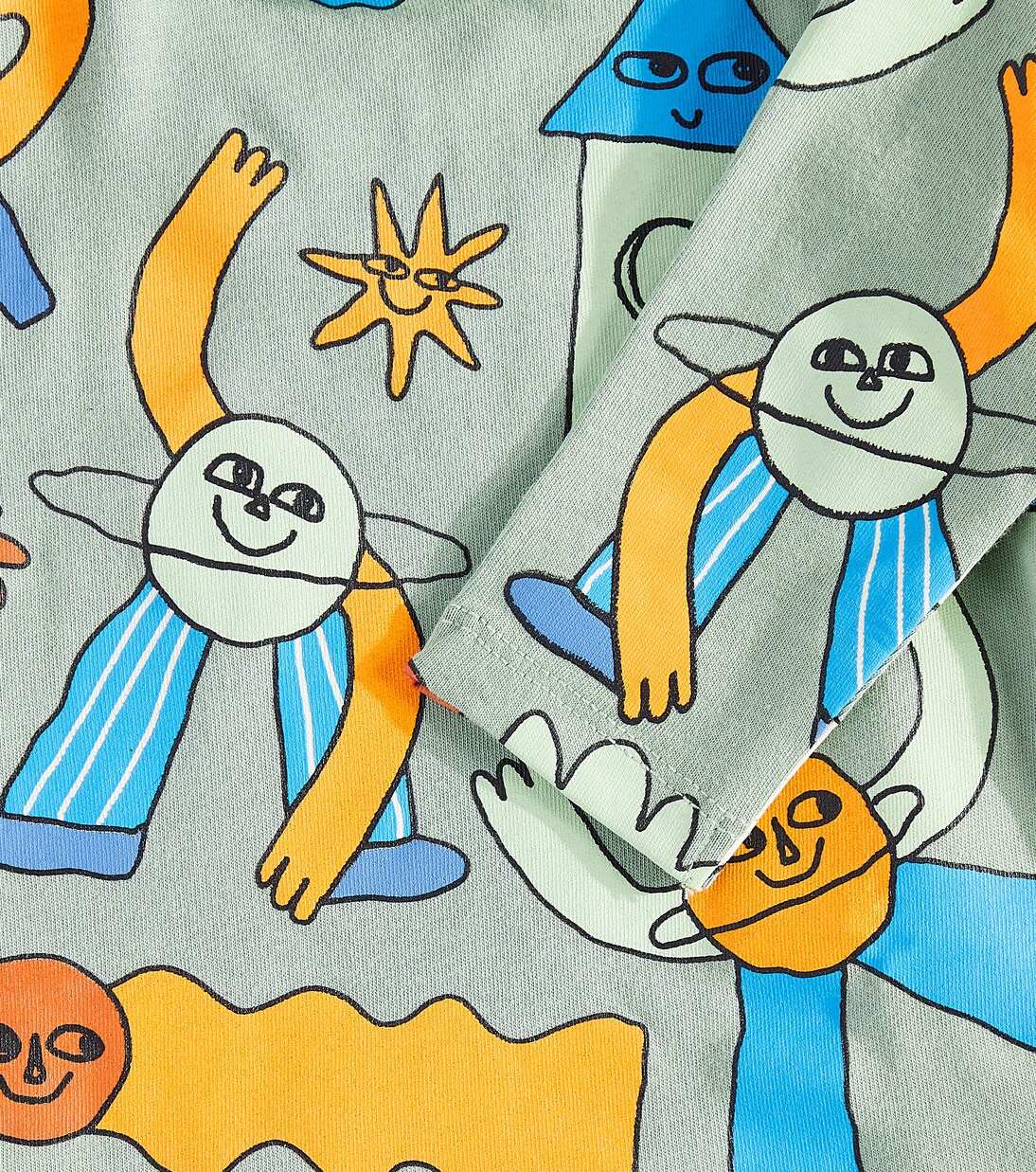 Baby printed cotton jersey T-shirt | Stella McCartney Kids